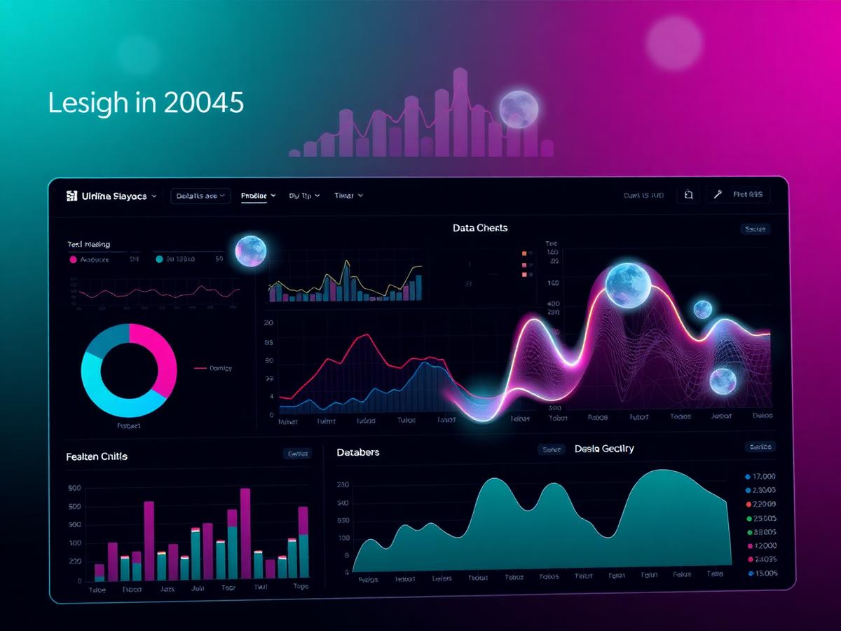 Data analytics dashboard visualization
